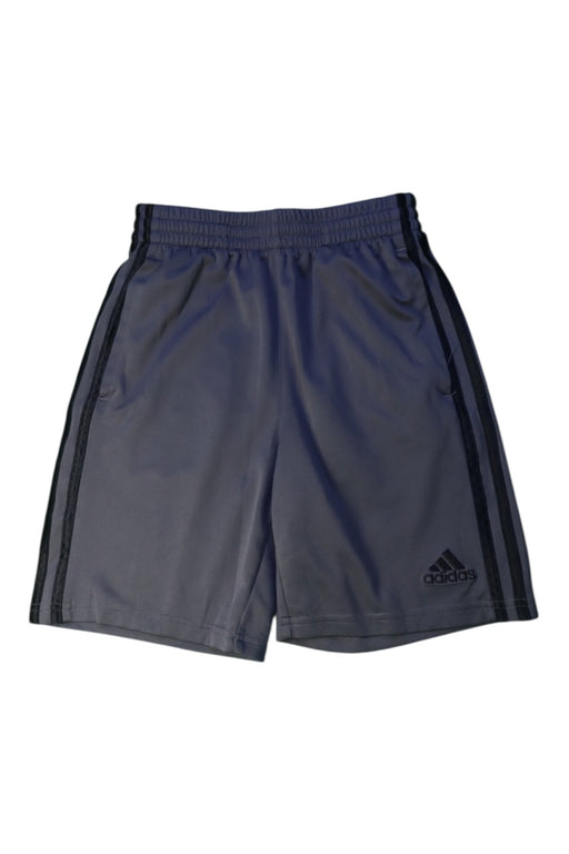 A Grey Shorts from Adidas in size 14Y for neutral. (Front View)