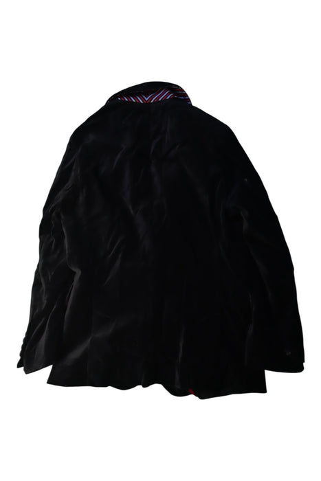 A Black Blazers from Tommy Hilfiger in size 12Y for boy. (Back View)