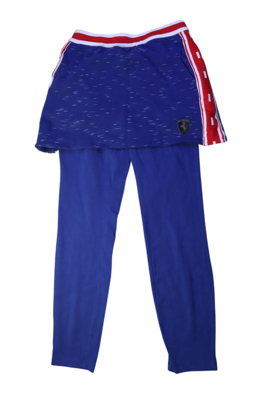 A Blue Leggings from Ferrari in size 9Y for girl. (Front View)