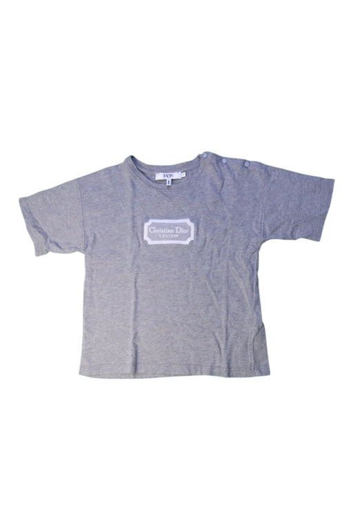 A Grey Short Sleeve T Shirts from Dior in size 3T for girl. (Front View)