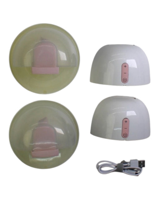 A White Breast Pumps from Youha in size O/S for maternity. (Front View)
