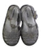 A Silver Sandals from Mini Melissa in size 3T for girl. (Back View)