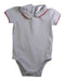 A White Short Sleeve Bodysuits from Jacadi in size 6-12M for neutral. (Front View)