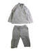 A White Pants Sets from Moncler in size 6-12M for neutral. (Front View)