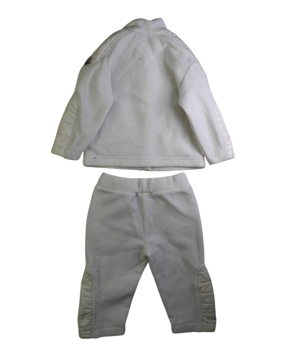 A White Pants Sets from Moncler in size 6-12M for neutral. (Back View)