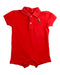 A Red Short Sleeve Bodysuits from Ralph Lauren in size 3-6M for neutral. (Front View)