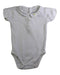 A White Short Sleeve Bodysuits from Jacadi in size 6-12M for neutral. (Front View)