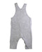 A Grey Long Overalls from Petit Bateau in size 3-6M for boy. (Back View)