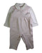 A Pink Long Sleeve Rompers from Chickeeduck in size 12-18M for girl. (Front View)