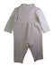 A Pink Long Sleeve Rompers from Chickeeduck in size 12-18M for girl. (Back View)