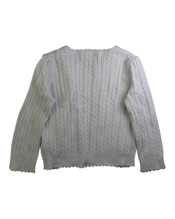 A White Cardigans from Polo Ralph Lauren in size 3T for girl. (Back View)