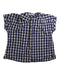 A Navy Short Sleeve Tops from Bout'Chou in size 2T for girl. (Front View)