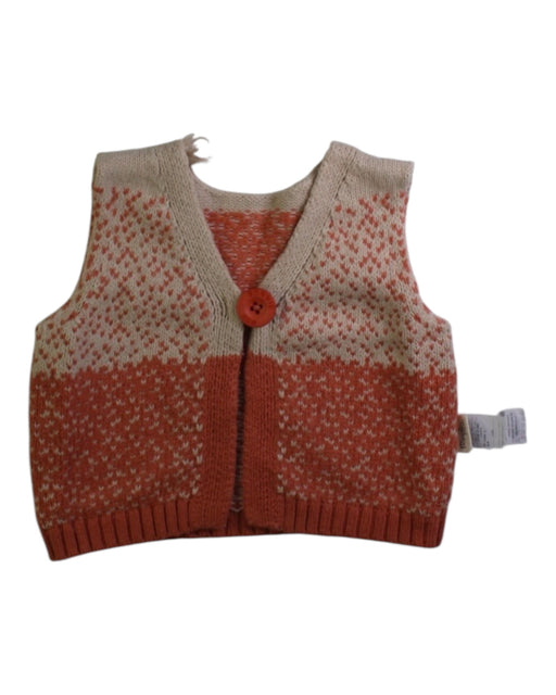 A Beige Sweater Vests from The Bonnie Mob in size 2T for girl. (Front View)