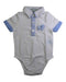A White Short Sleeve Bodysuits from Nicholas & Bears in size 3-6M for boy. (Front View)