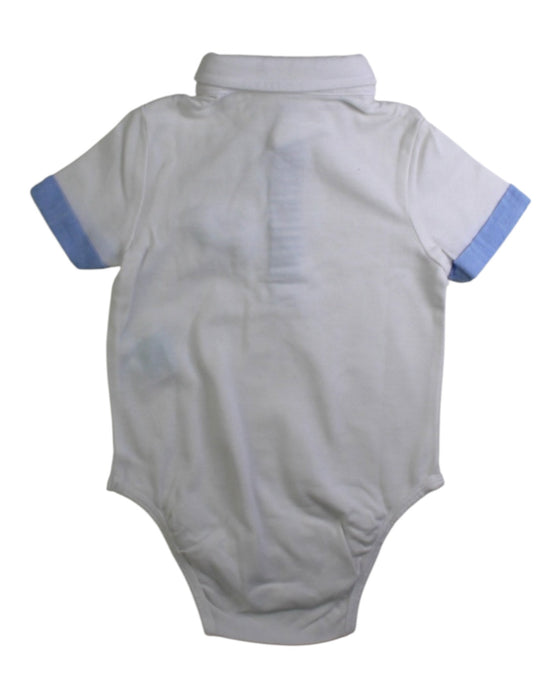 A White Short Sleeve Bodysuits from Nicholas & Bears in size 3-6M for boy. (Back View)