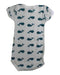 A White Short Sleeve Bodysuits from Petit Bateau in size 0-3M for neutral. (Back View)