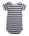 A White Short Sleeve Bodysuits from Petit Bateau in size 0-3M for neutral. (Back View)