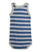 A Blue Sleeveless Bodysuits from Petit Bateau in size 0-3M for boy. (Back View)