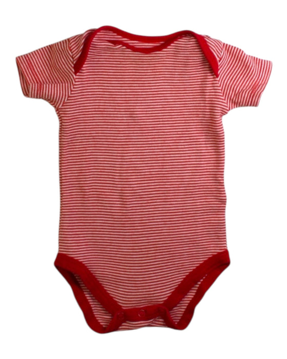 A Red Short Sleeve Bodysuits from Mamas & Papas in size 3-6M for neutral. (Front View)