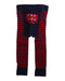 A Red Tights from Jojo Maman Bébé in size 3-6M for boy. (Back View)