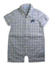 A Blue Short Sleeve Rompers from Nicholas & Bears in size 0-3M for boy. (Front View)