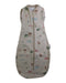 A Multicolour Sleepsacs from ErgoPouch in size 0-3M for neutral. (Front View)
