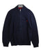 A Navy Zippered Sweatshirts from Polo Ralph Lauren in size 6T for boy. (Front View)