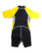 A Navy Wetsuits from Minnex in size 2T for neutral. (Back View)