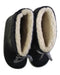 A Navy Winter Boots from Aigle in size 18-24M for neutral. (Back View)