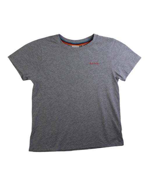 A Grey Short Sleeve T Shirts from Paul Smith in size 8Y for boy. (Front View)