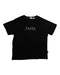 A Black Short Sleeve T Shirts from Baker by Ted Baker in size 9Y for boy. (Front View)