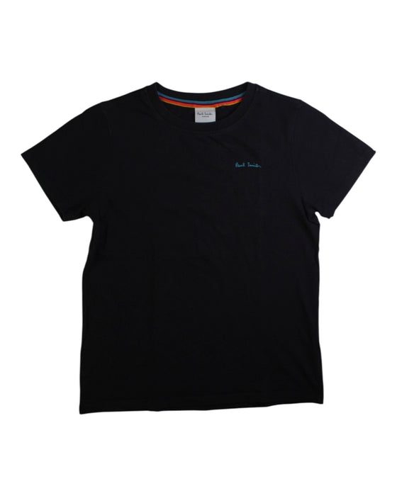A Black Short Sleeve T Shirts from Paul Smith in size 8Y for boy. (Front View)
