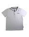 A White Short Sleeve Polos from Baker by Ted Baker in size 8Y for boy. (Front View)