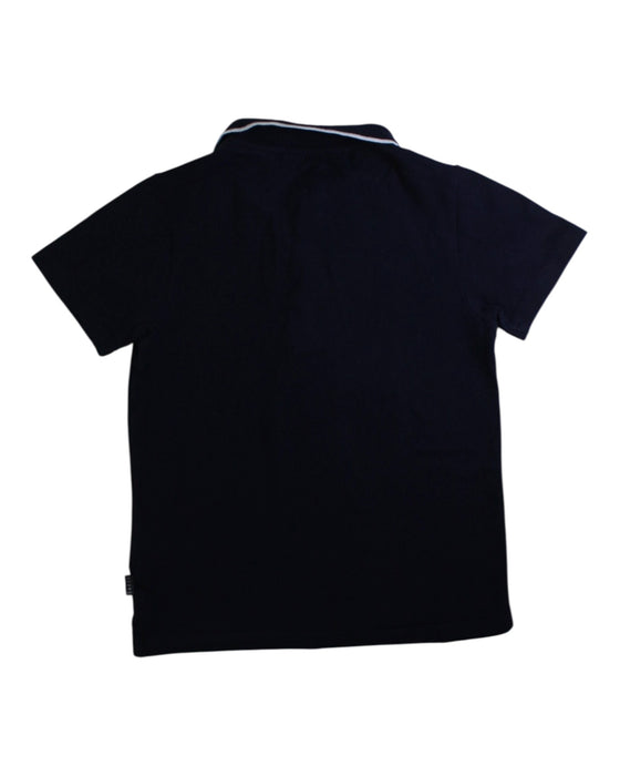 A Navy Long Sleeve Polos from Baker by Ted Baker in size 8Y for boy. (Back View)