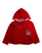 A Red Zippered Sweatshirts from Mayoral in size 18-24M for girl. (Front View)