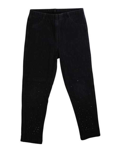 A Black Leggings from Calzedonia in size 3T for girl. (Front View)