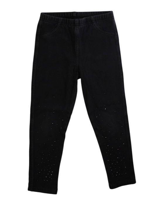 A Black Leggings from Calzedonia in size 3T for girl. (Front View)