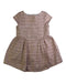 A Beige Short Sleeve Dresses from Lili Gaufrette in size 3T for girl. (Front View)