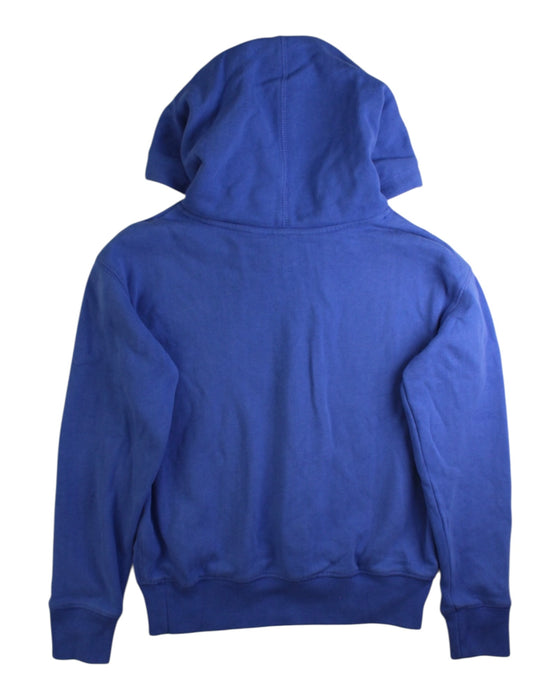 A Blue Hooded Sweatshirts from Polo Ralph Lauren in size 8Y for neutral. (Back View)