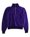 A Purple Zippered Sweatshirts from Polo Ralph Lauren in size 8Y for girl. (Front View)