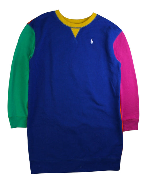A Multicolour Sweater Dresses from Polo Ralph Lauren in size 8Y for girl. (Front View)