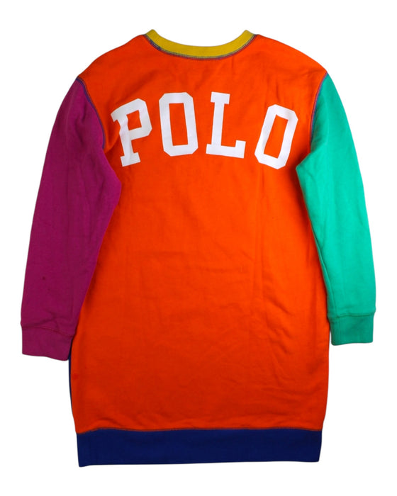 A Multicolour Sweater Dresses from Polo Ralph Lauren in size 8Y for girl. (Back View)