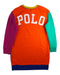 A Multicolour Sweater Dresses from Polo Ralph Lauren in size 8Y for girl. (Back View)