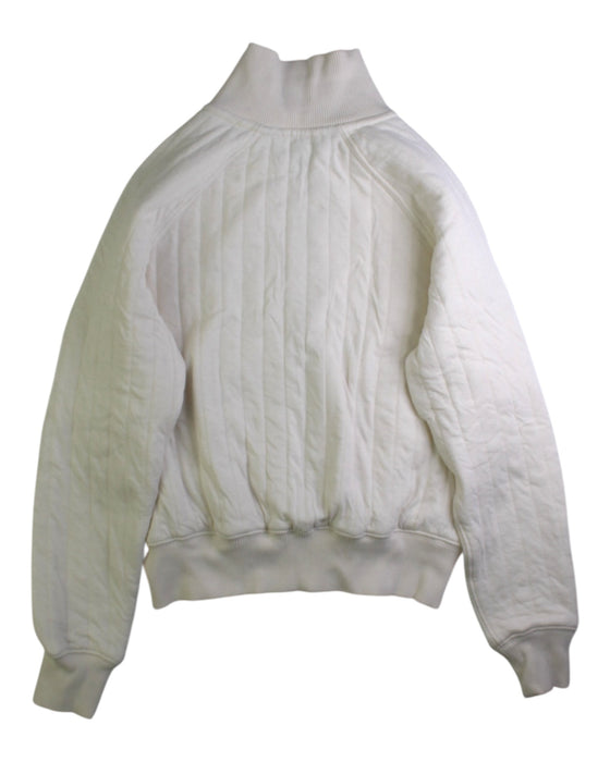 A White Zippered Sweatshirts from Polo Ralph Lauren in size 8Y for neutral. (Back View)