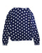 A Navy Cardigans from Crewcuts in size 6T for girl. (Back View)