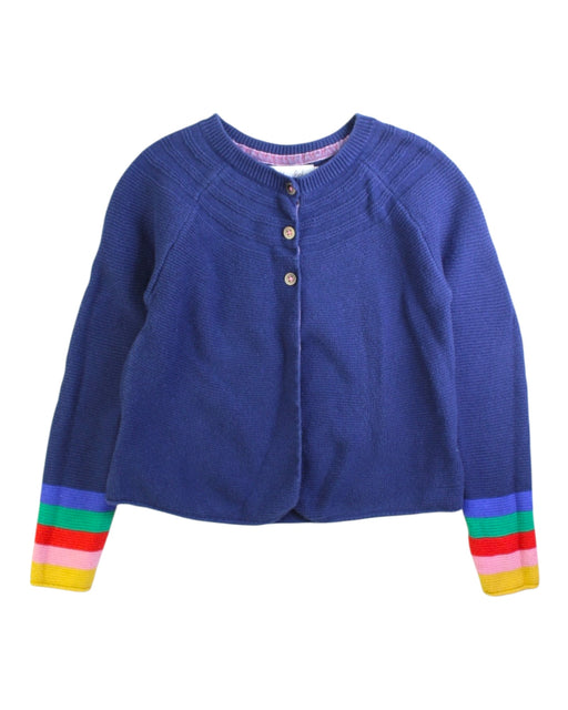 A Blue Cardigans from Boden in size 6T for girl. (Front View)