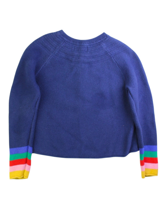 A Blue Cardigans from Boden in size 6T for girl. (Back View)