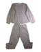 A Pink Pyjama Sets from Monoprix in size 6T for girl. (Back View)