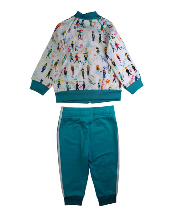 A Teal Pants Sets from Adidas in size 6-12M for neutral. (Back View)