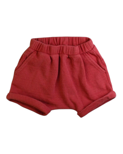A Red Shorts from Seed in size 6-12M for girl. (Front View)